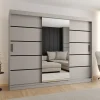 Armoire Rubino V2 a portes coulissante H. 200 x L. 250 x P. 62, 3 portes