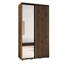 Armoire Sapporo 2 a portes coulissantes H. 205,2 x L. 140 x P. 45 2 portes