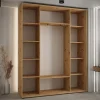 Armoire Sapporo 1 a portes coulissantes H. 205,2 x L. 190 x P. 45 3 portes