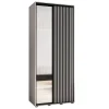 Armoire Sapporo 2 a portes coulissantes H. 205,2 x L. 110 x P. 60 2 portes