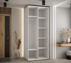 Armoire Sapporo 2 a portes coulissantes H. 205,2 x L. 110 x P. 60 2 portes