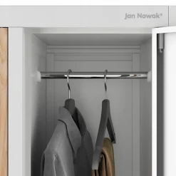 Armoire sociale à 10 portes BARTEK, 1360 x 1720 x 450 mm beige