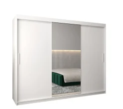 Armoire TOKYO 1 à portes coulissantes H. 200 x L. 250 x P. 62, 3 portes
