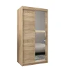 Armoire Tokyo 2 à portes coulissantes H. 200 x L. 100 x P. 62, 2 portes