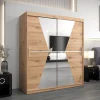 Armoire Tokyo 2 à portes coulissantes H. 200 x L. 180 x P. 62, 2 portes