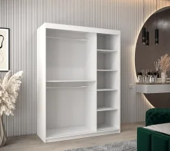 Armoire Tokyo 2 à portes coulissantes H. 200 x L. 150 x P. 62, 2 portes