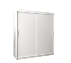 Armoire TOKYO à portes coulissantes H. 200 x L. 180 x P. 62, 2 portes