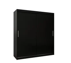 Armoire TOKYO à portes coulissantes H. 200 x L. 180 x P. 62, 2 portes