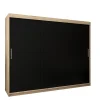 Armoire TOKYO à portes coulissantes H. 200 x L. 250 x P. 62, 3 portes