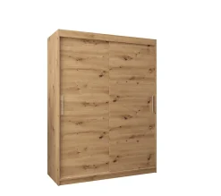 Armoire TOKYO à portes coulissantes H. 200 x L. 150 x P. 62, 2 portes