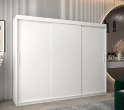 Armoire TOKYO à portes coulissantes H. 200 x L. 250 x P. 62, 3 portes