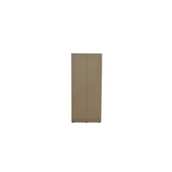Armoire TOM 2 portes Chene Sonoma Avec miroir L80 x H185 cm