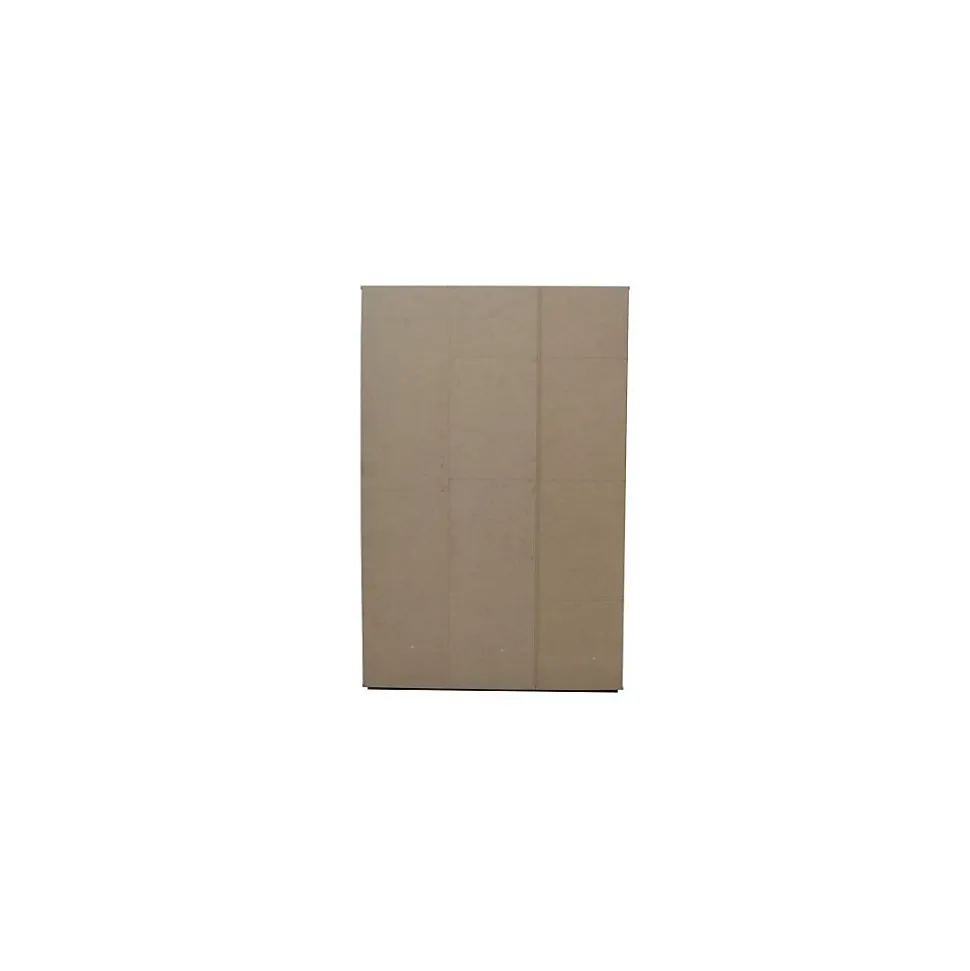 Armoire TOM 3 portes Chene Sonoma Avec miroir L120 x H185 cm