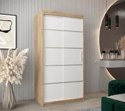 Armoire Verona 1 a portes coulissantes H. 200 x L. 100 x P. 62 2 portes