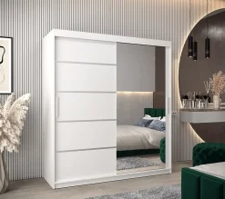 Armoire Verona 2 a portes coulissantes H. 200 x L. 180 x P. 62 2 portes