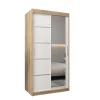 Armoire Verona 2 a portes coulissantes H. 200 x L. 100 x P. 62 2 portes
