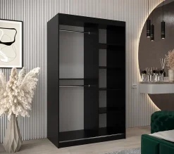 Armoire Verona 2 a portes coulissantes H. 200 x L. 120 x P. 62 2 portes