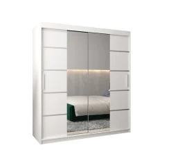 Armoire Verona 4 a portes coulissantes H. 200 x L. 180 x P. 62 2 portes