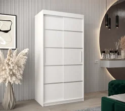 Armoire Verona 1 a portes coulissantes H. 200 x L. 100 x P. 62 2 portes