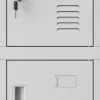 Armoire vestiaire à casiers ROBERT 1360 x 1720 x 450 mm gris