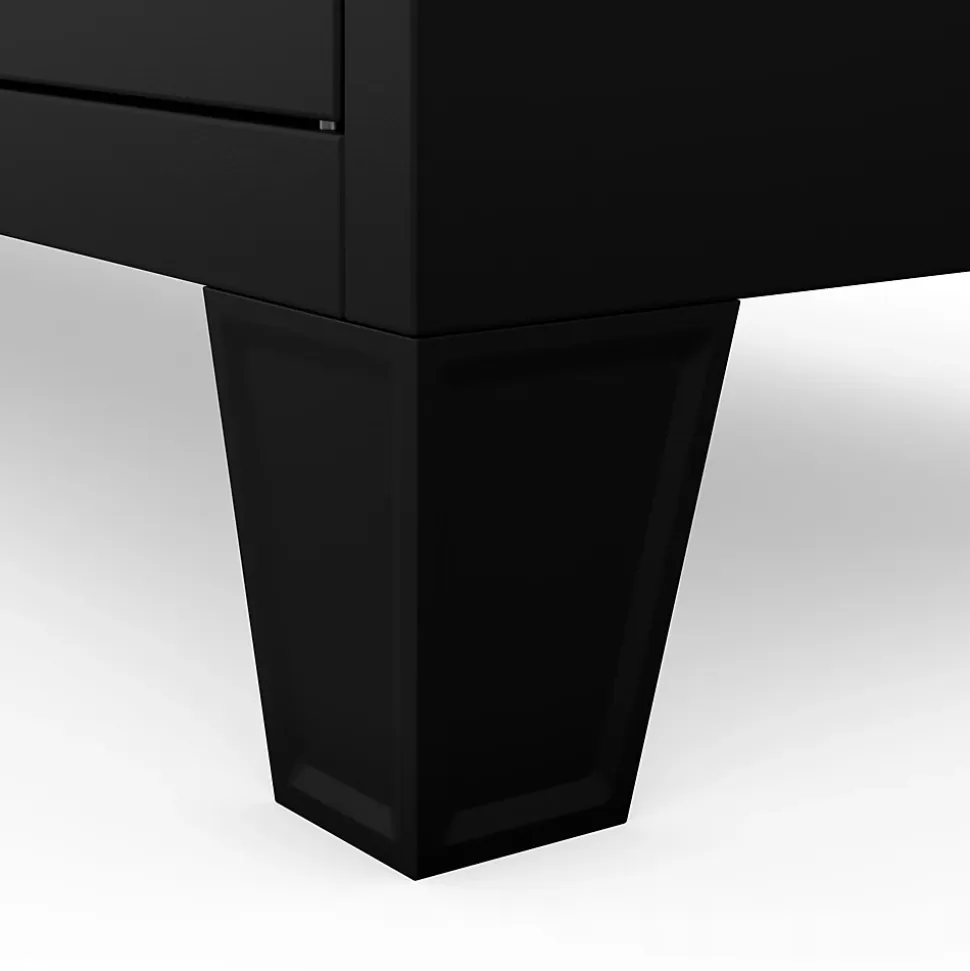 Armoire vestiaire à casiers ROBERT 1360 x 1720 x 450 mm noir