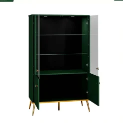 Armoire Vitrine - H.150 x L.92 x P.40 cm - SAPIN