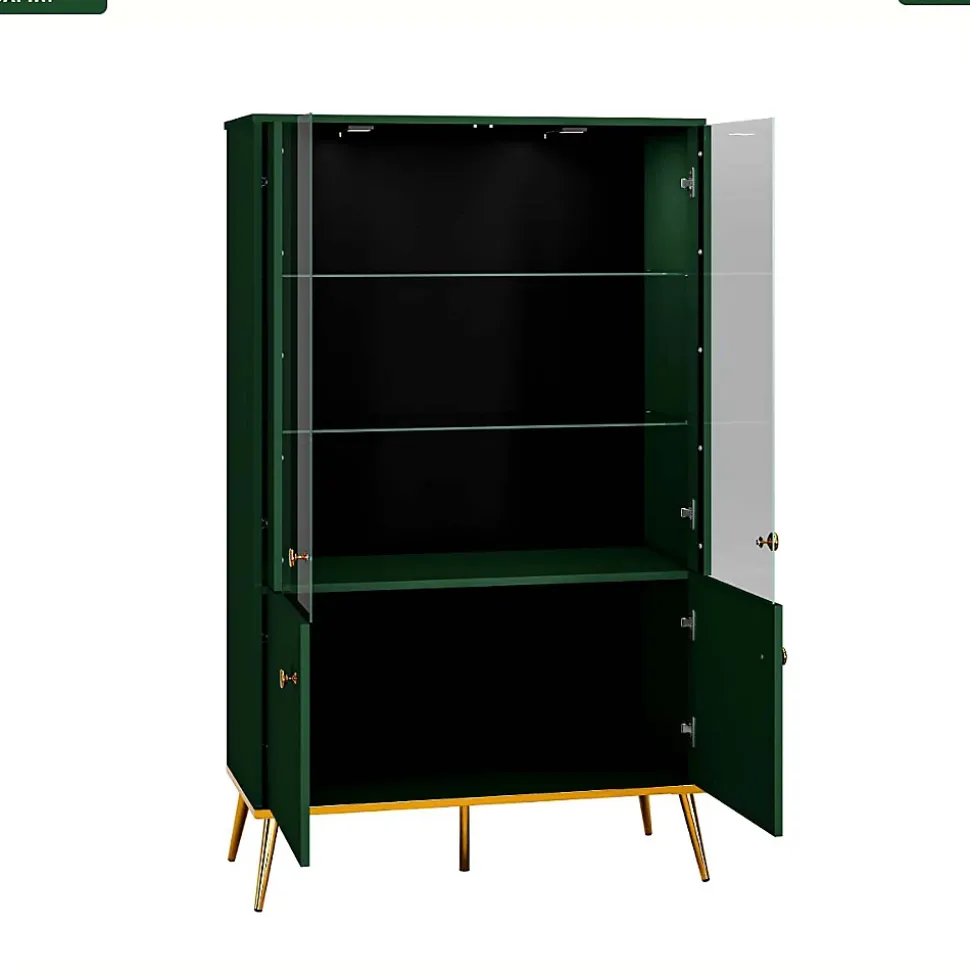 Armoire Vitrine - H.150 x L.92 x P.40 cm - SAPIN