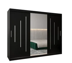 Armoire York 1 a portes coulissantes H. 200 x L. 250 x P. 62 3 portes