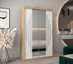Armoire York 1 a portes coulissantes H. 200 x L. 120 x P. 62 2 portes