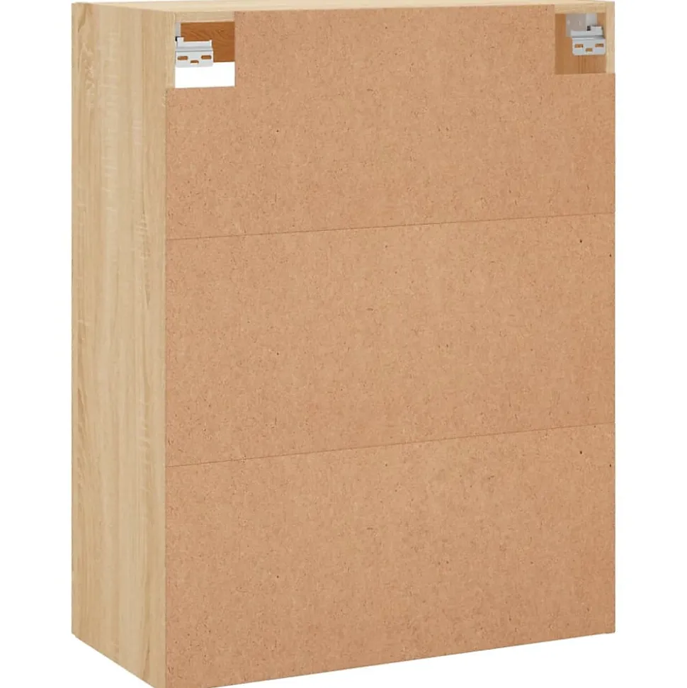 Armoires murales 2 pcs chêne sonoma bois d'ingénierie vidaXL