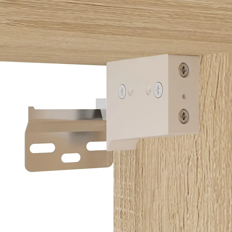 Armoires murales 2 pcs chêne sonoma bois d'ingénierie vidaXL