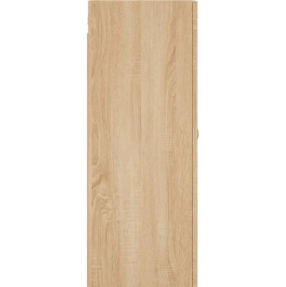 Armoires murales 2 pcs chêne sonoma bois d'ingénierie vidaXL