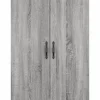 Armoires murales 2 pcs sonoma gris bois d'ingénierie vidaXL