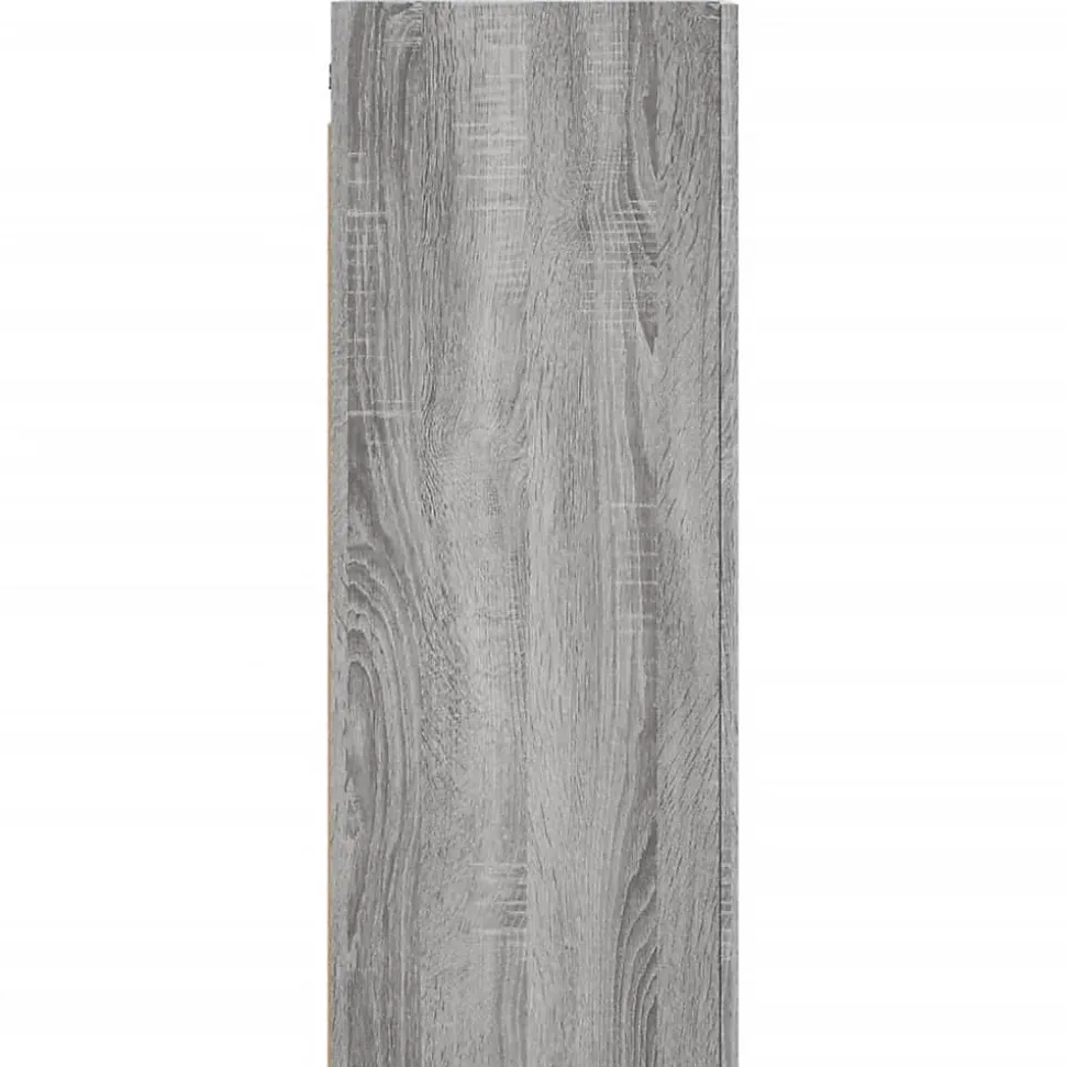Armoires murales 2 pcs sonoma gris bois d'ingénierie vidaXL