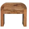 Artisan Furniture Bois massif Darcy table de chevet, 1 tiroir, marron
