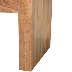 Artisan Furniture Bois massif Darcy table de chevet, 1 tiroir, marron