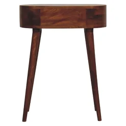 Artisan Furniture Bois massif Mini Albion châtaignier Console, 1 tiroir, marron