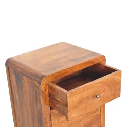Artisan Furniture Bois massif Aspen chiffonnier, 5 tiroirs, marron