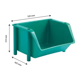 Bac à bec Alimentaire 18 litres vert