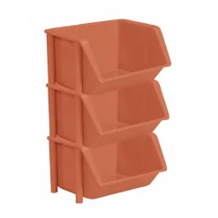 Bac à bec Alimentaire 18 litres terracotta