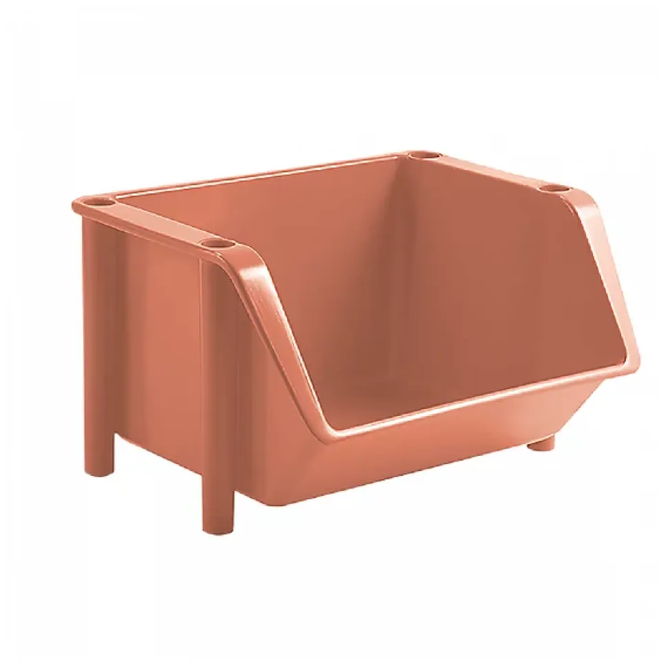 Bac à bec Alimentaire 18 litres terracotta
