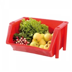 Bac à bec Alimentaire 18 litres rouge