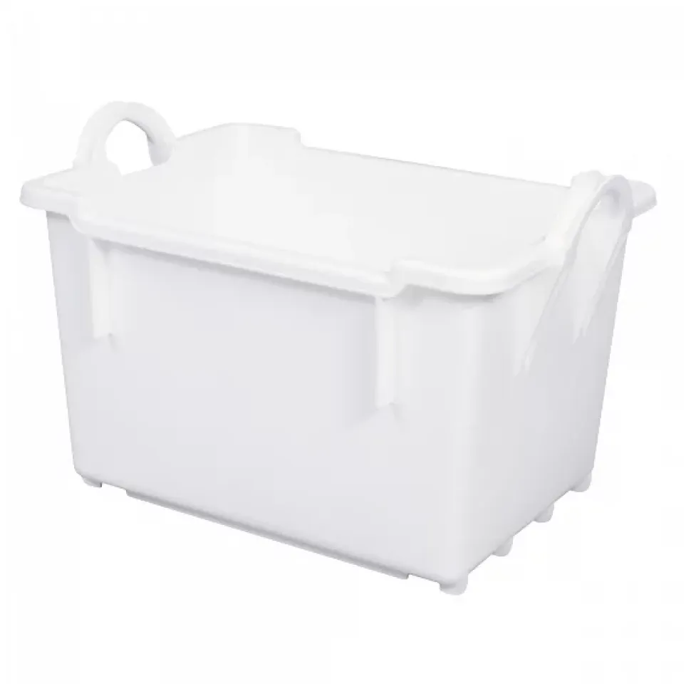 Bac comporte empilable emboîtable 100 L - blanc