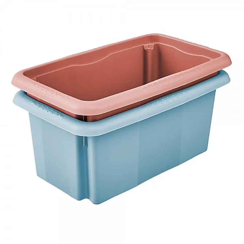 Bac de rangement 7 litres emil Keeeper - Bleu