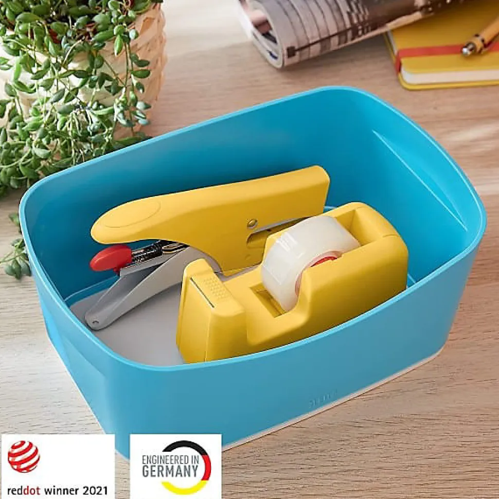 Bac de rangement A5 compatible alimentaire My Box Cosy - Bleu
