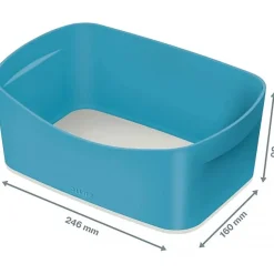Bac de rangement A5 compatible alimentaire My Box Cosy - Bleu