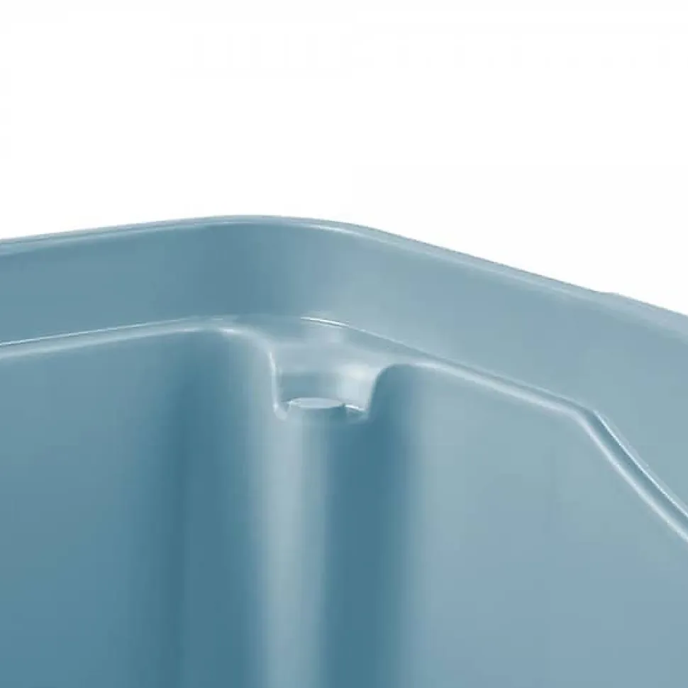 Bac de rangement coloré 30 litres - Bleu