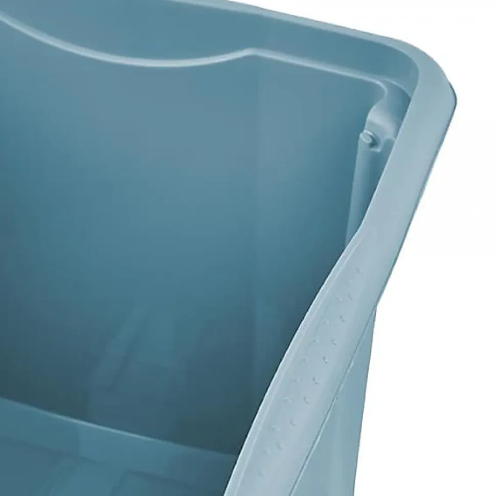 Bac de rangement coloré 30 litres - Bleu
