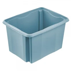 Bac de rangement coloré 30 litres - Bleu