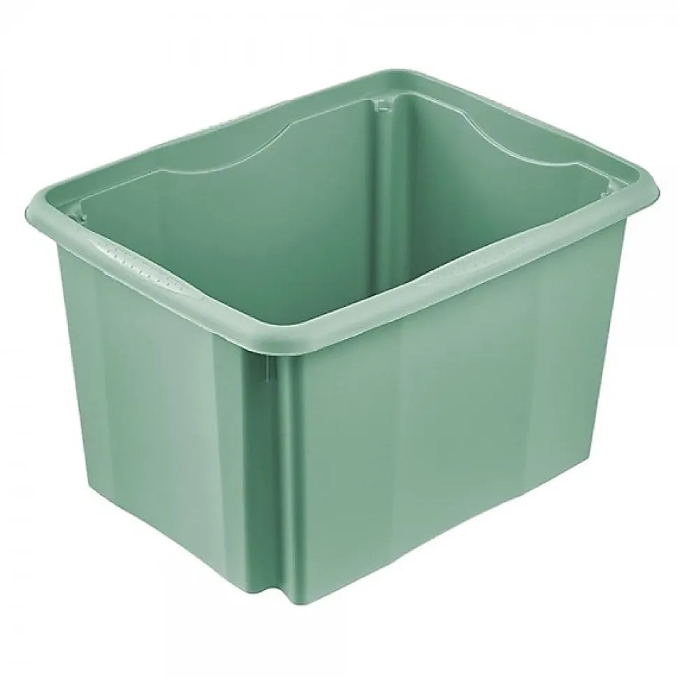 Bac de rangement coloré 30 litres - Vert